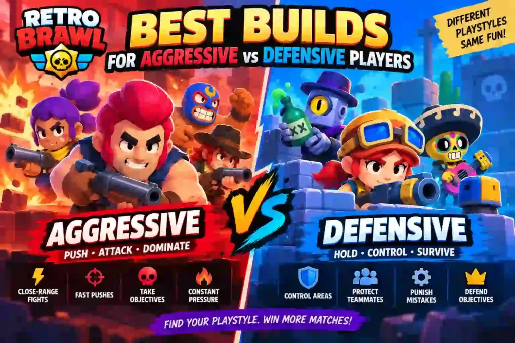 Retro Brawl Best Builds