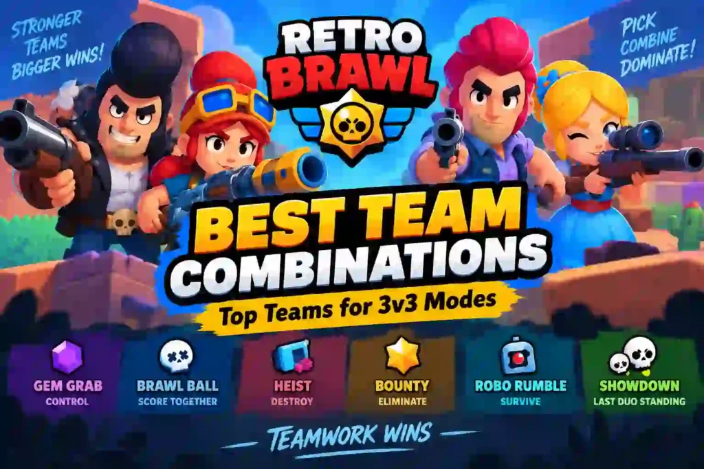 Retro Brawl Best Team Combinations