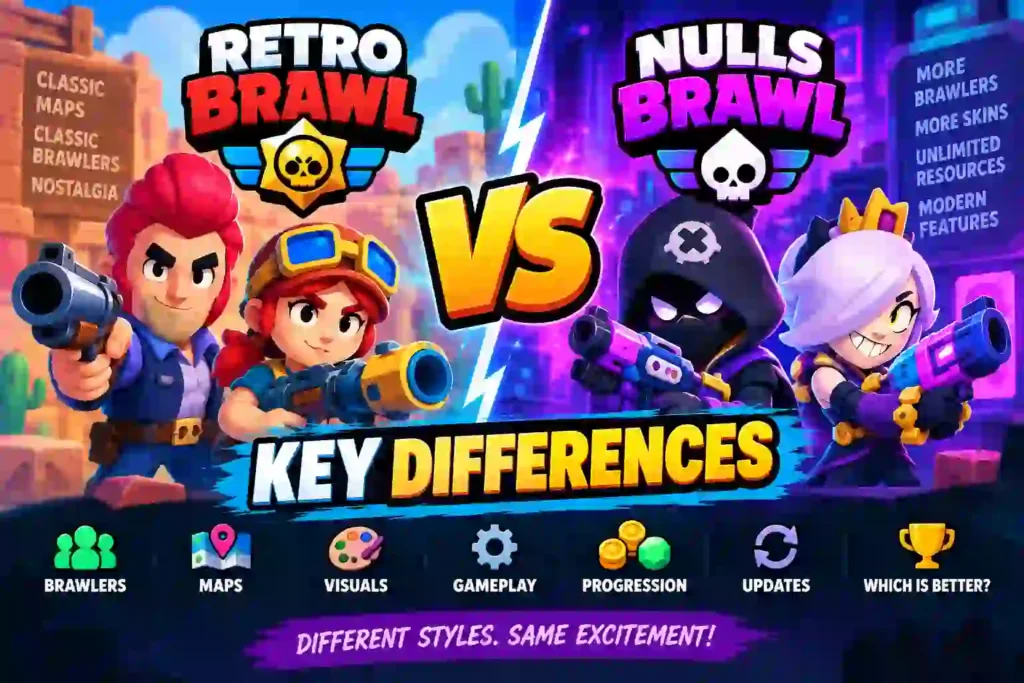 Retro Brawl vs Nulls Brawl