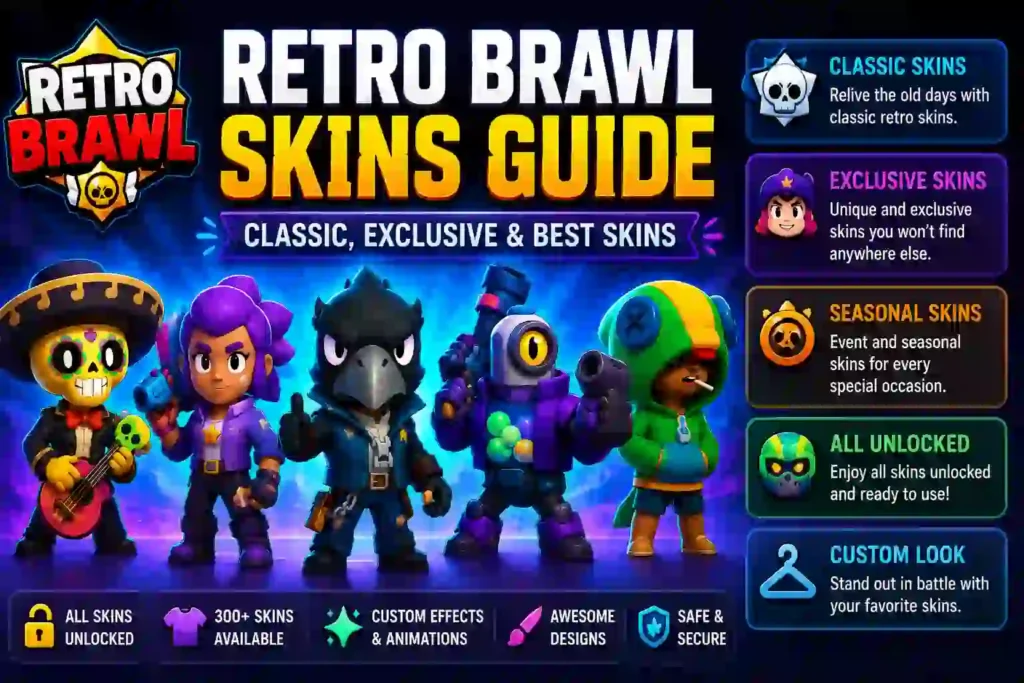 retro brawl skins